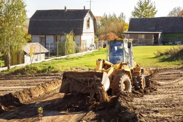 site grading in Spring Grove PA shaping terrain for lawns driveways patios and outdoor projects
