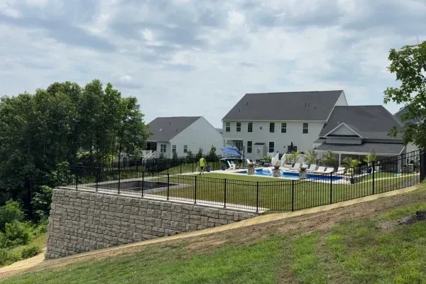 retaining wall construction in Spring Grove PA delivering strong and durable soil retention solutions