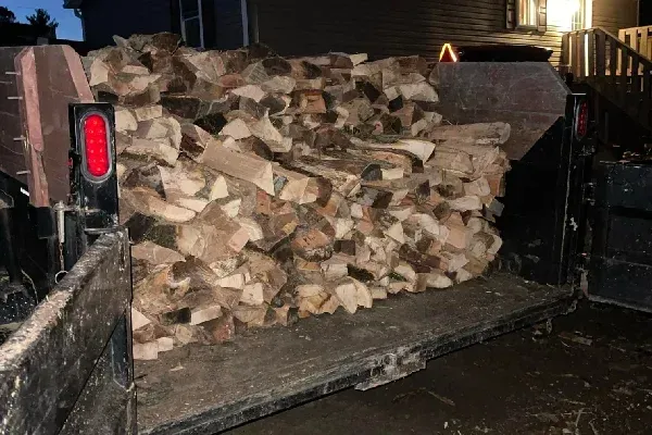 Seasoned firewood delivery in Spring Grove PA supplying ready to burn wood for fireplaces fire pits and wood stoves