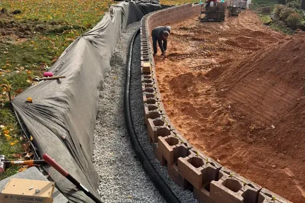 utility trenching in Spring Grove PA installing underground utilities for homes and new construction projects
