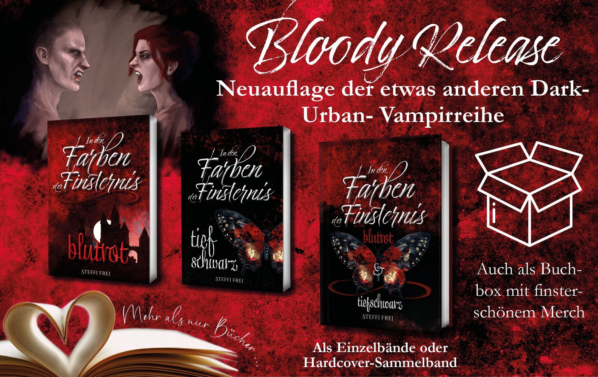 Bloody Release der Neuauflage von der Urban-Vampirreihe 