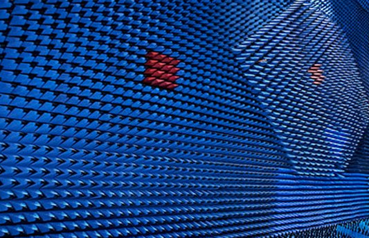 RF Material example inside of an anechoic chamber