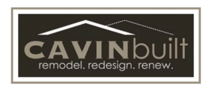 Logo for Cavinbuilt featuring the text 