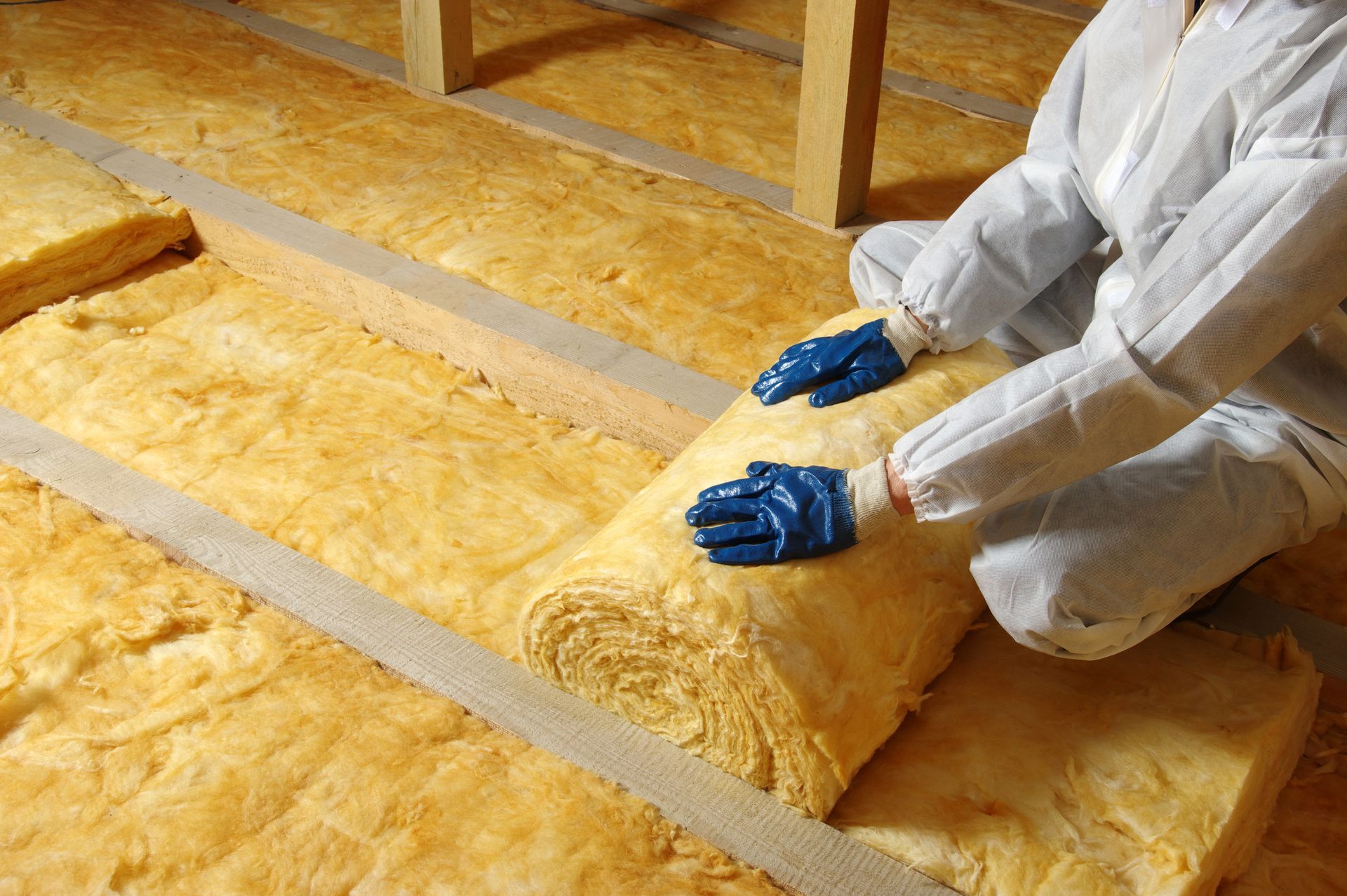 Roof Insulation Installation