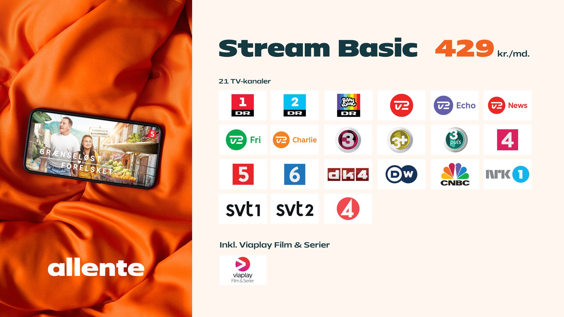 Allente basis tv pakke