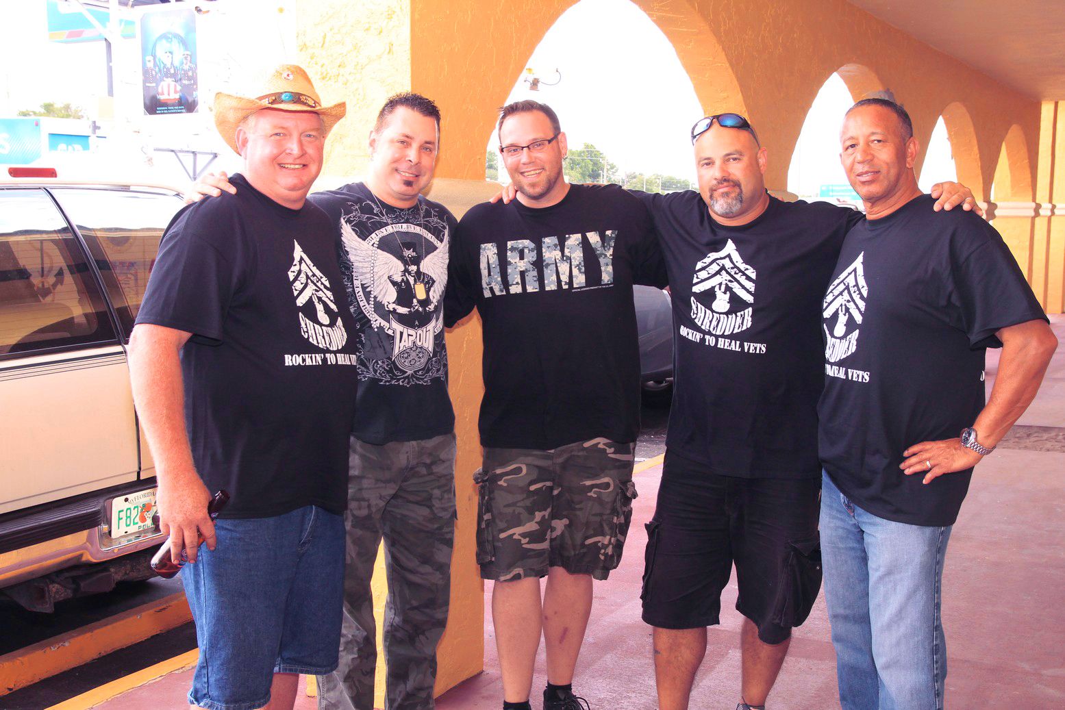 SGT. SHREDDER Rocking To Heal Vets, Inc., event photo,