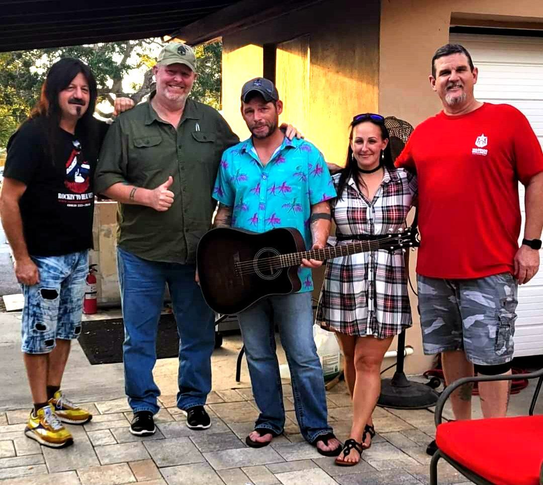 SGT. SHREDDER Rocking To Heal Vets, Inc. event photo,