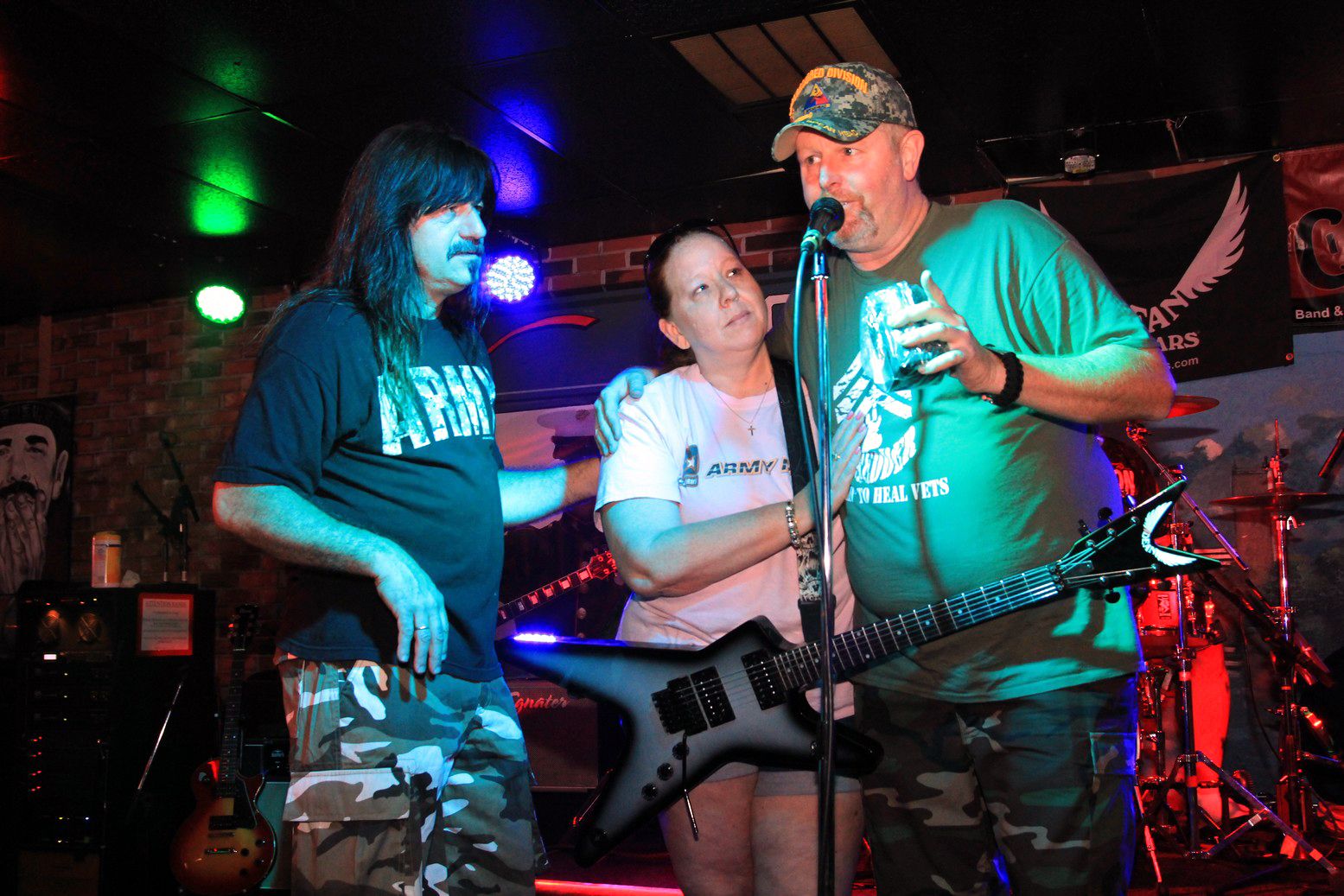 SGT. SHREDDER Rocking To Heal Vets, Inc., event photo,