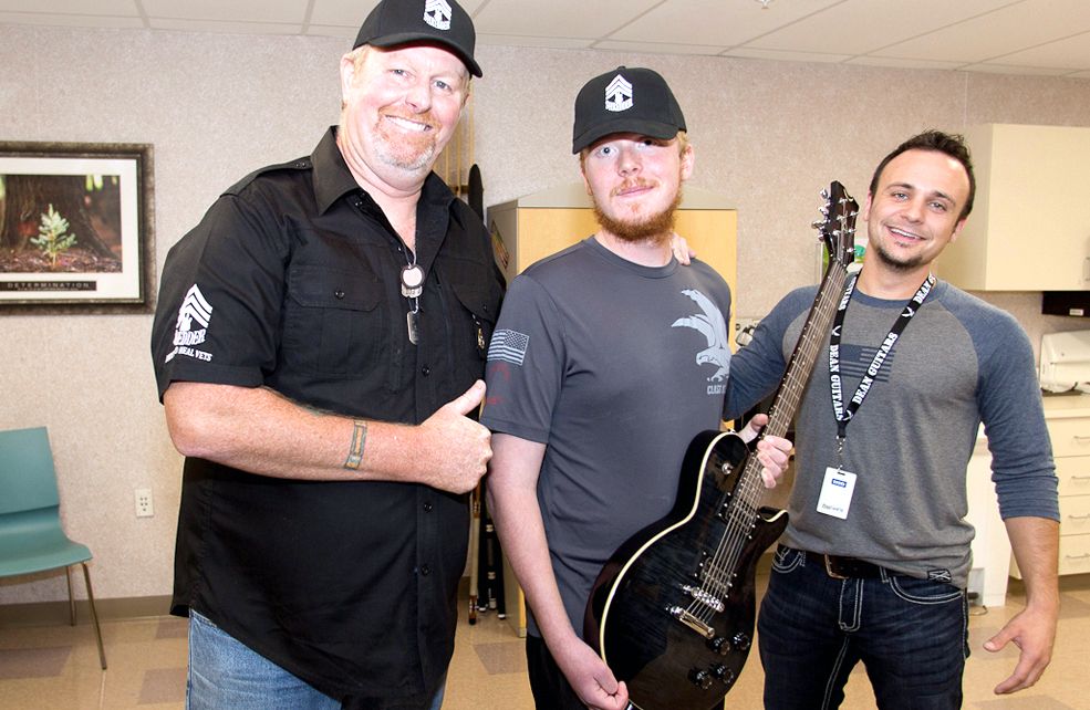 SGT. SHREDDER Rocking To Heal Vets, Inc., event photo,