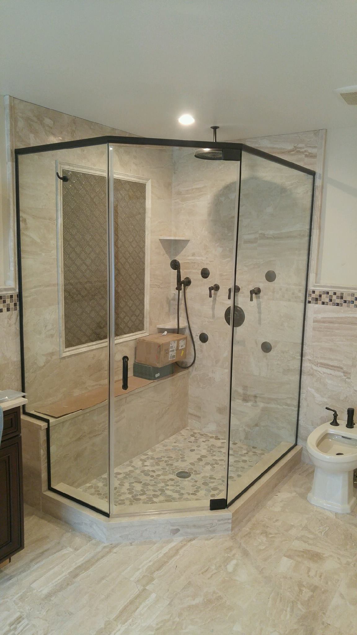 Glass Shower Room — Paterson, NJ — AAA Metal & Glass Inc