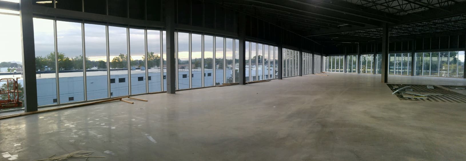 Inside A Commercial Building — Paterson, NJ — AAA Metal & Glass Inc
