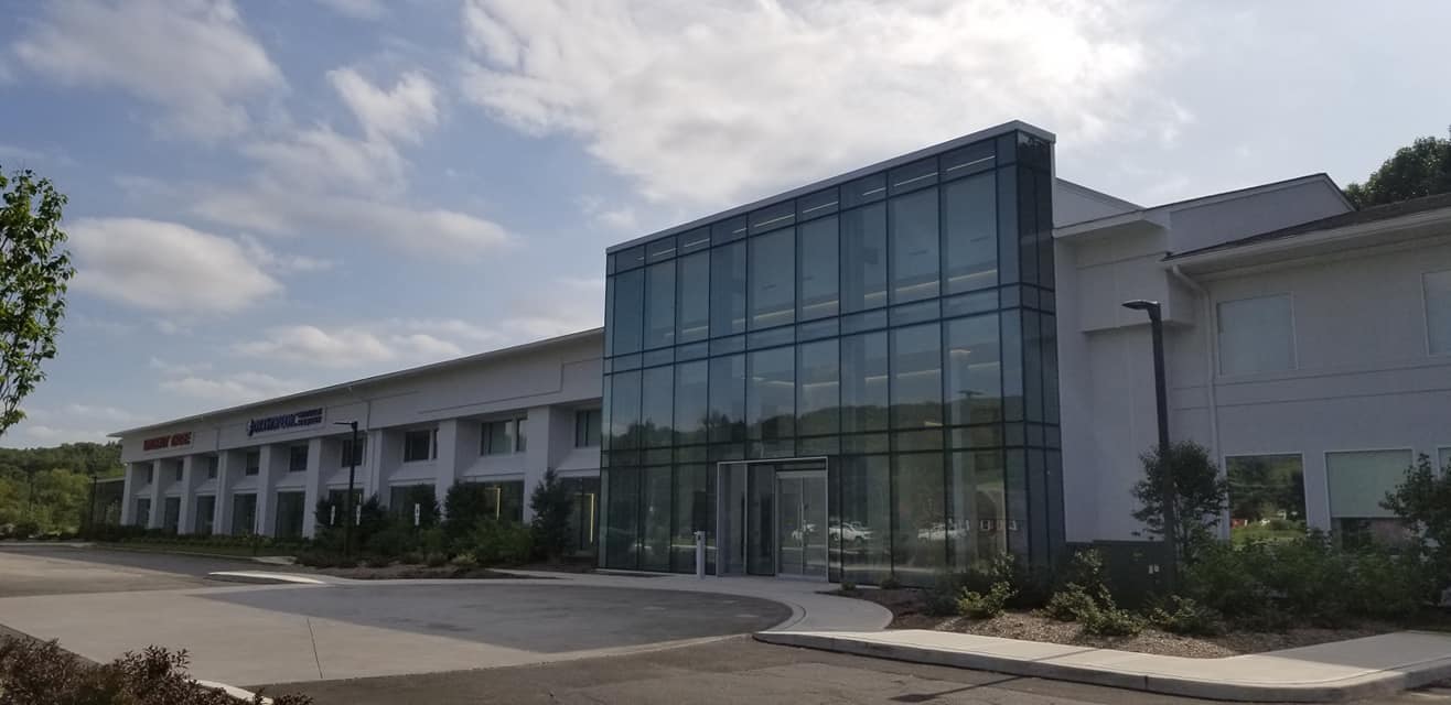 Building With Huge Glass Front