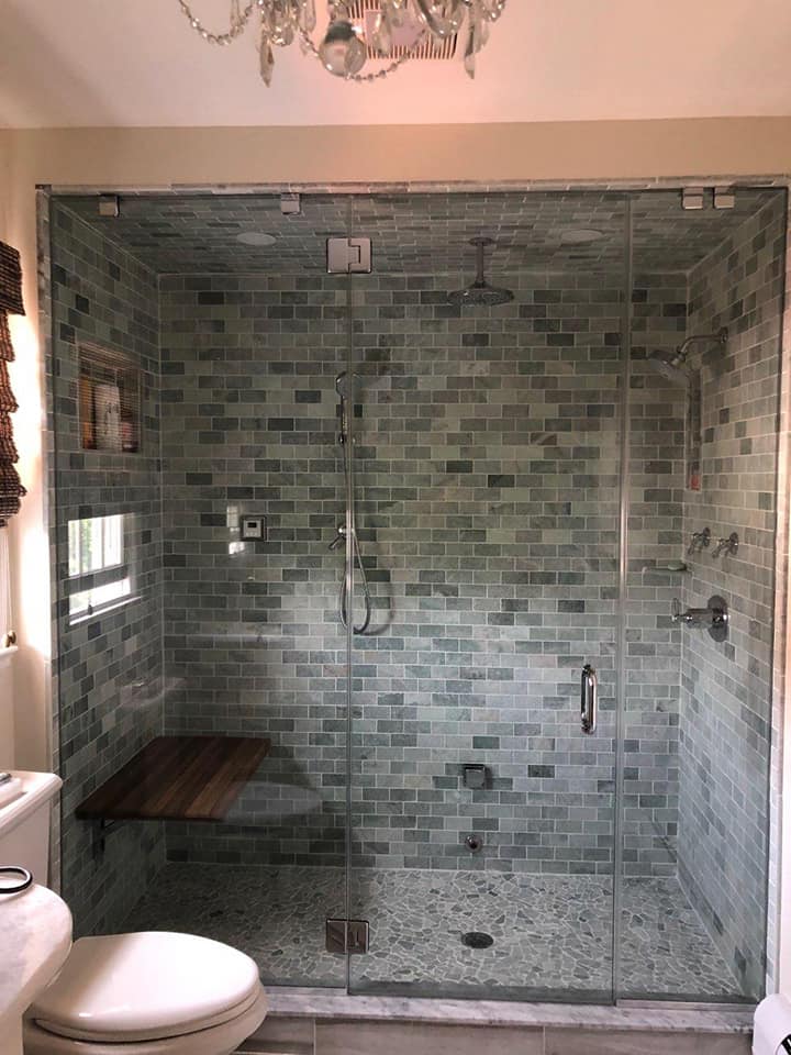 Clean Shower Room — Paterson, NJ — AAA Metal & Glass Inc