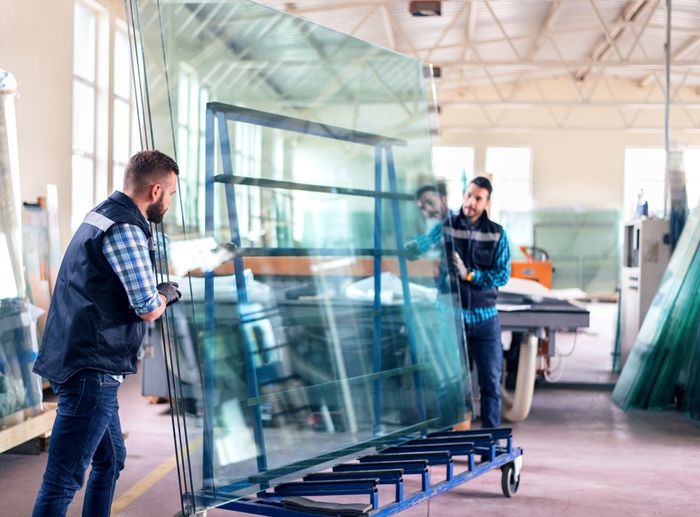 Carrying Glass Panels