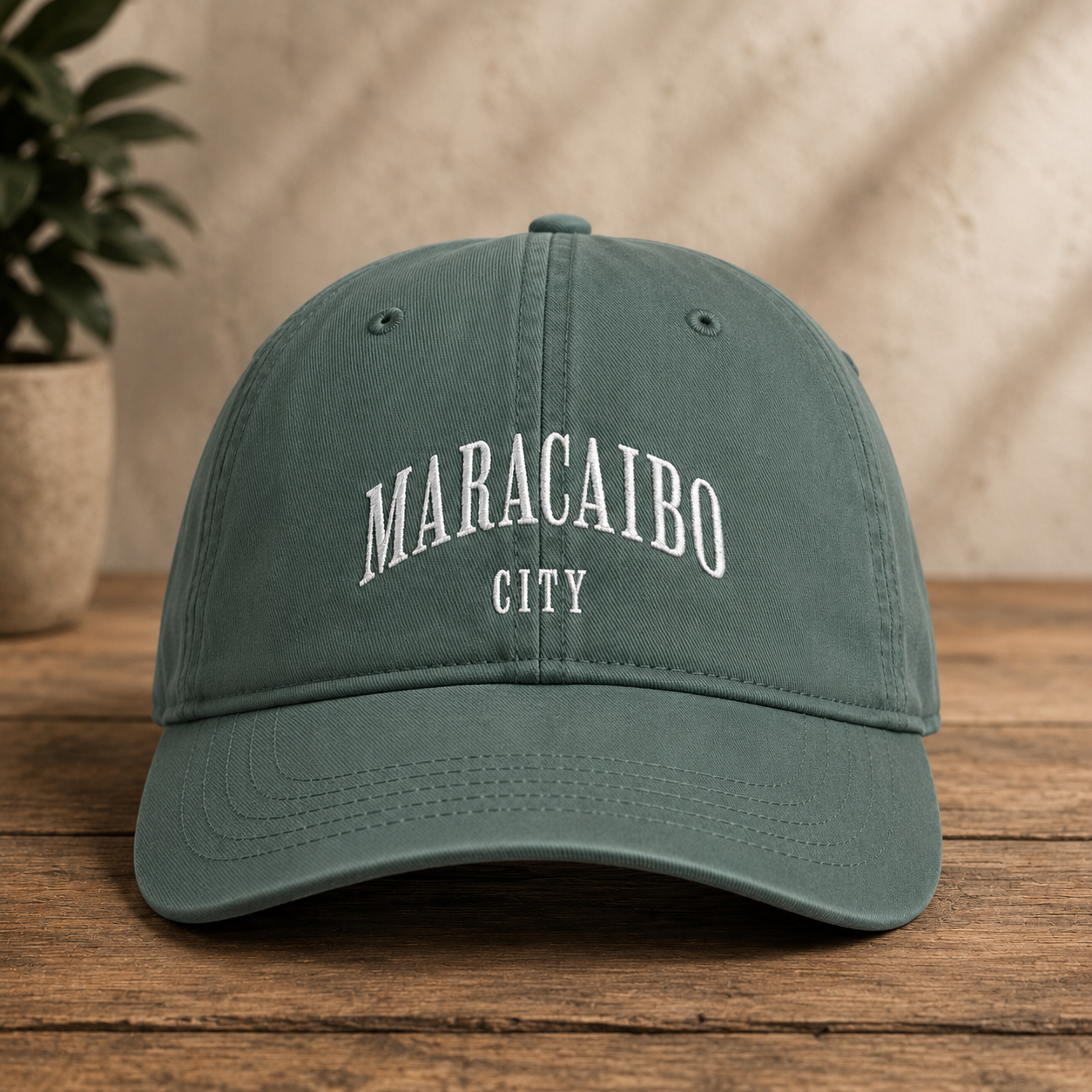 Maracaibo City cap | Washed Coastal Baseball Hat