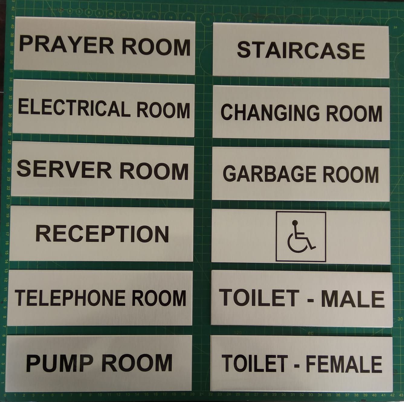 ROOM NAMEPLATES