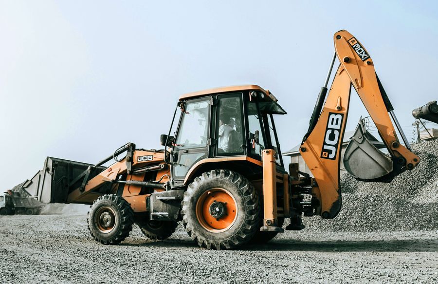 JCB Construction site