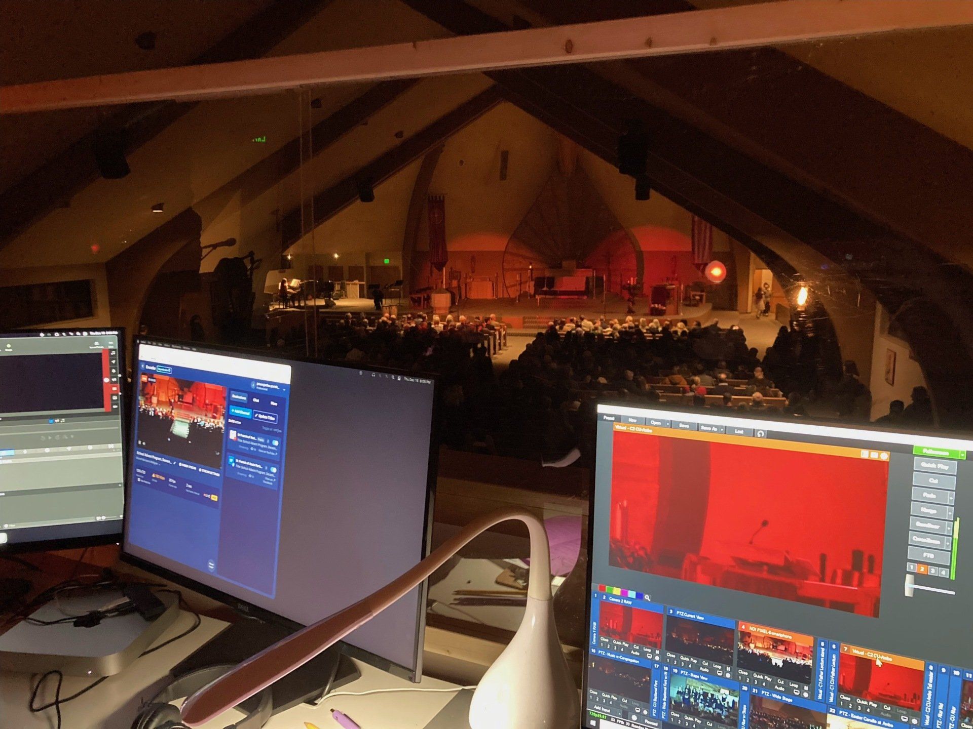 live screen screen and video equipment