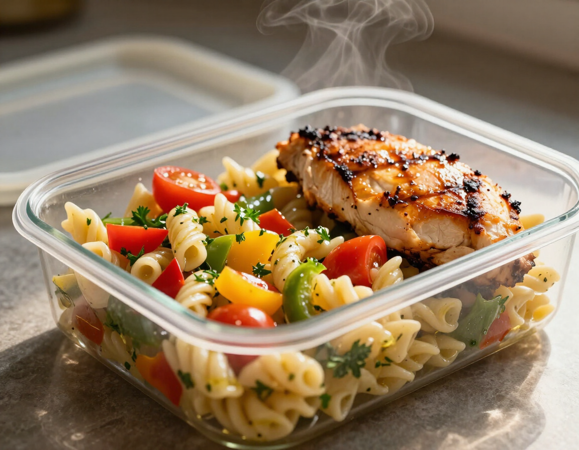 Pasta Salad & Protein Combo
