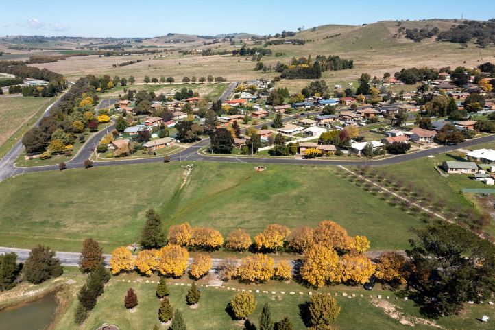 An Aerial View of a Residential Area — Queanbeyan Auto Parts in Bungendore, NSW