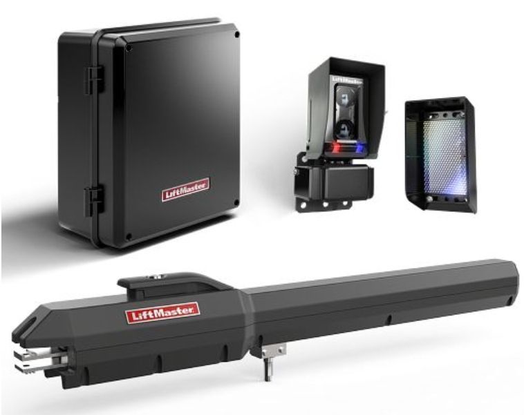 A picture of a lift master garage door opener