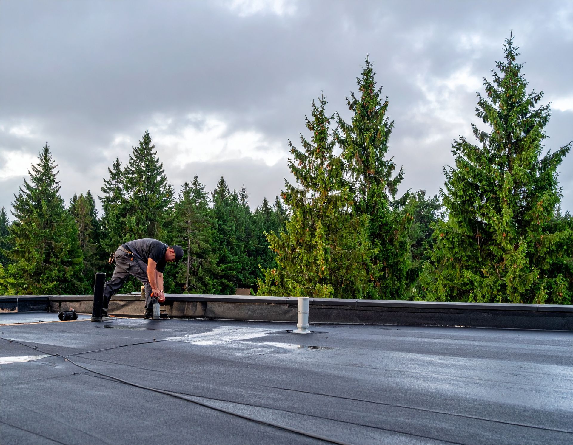 Roof Drain inspection and maintenance
