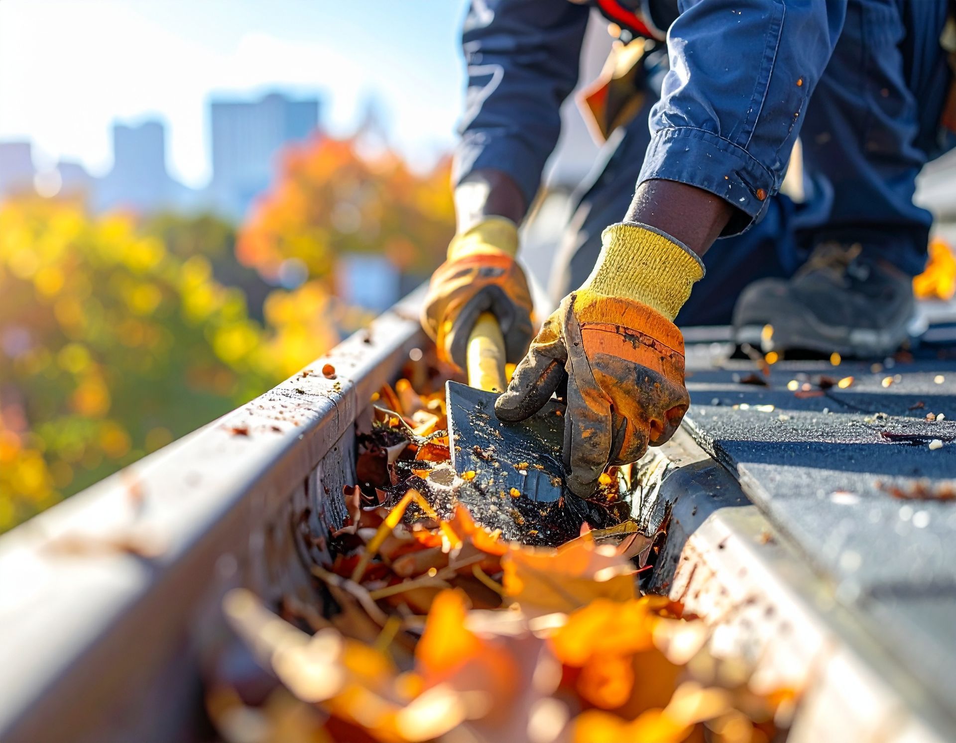 Commercial Roof Drain Cleaning and Clearing