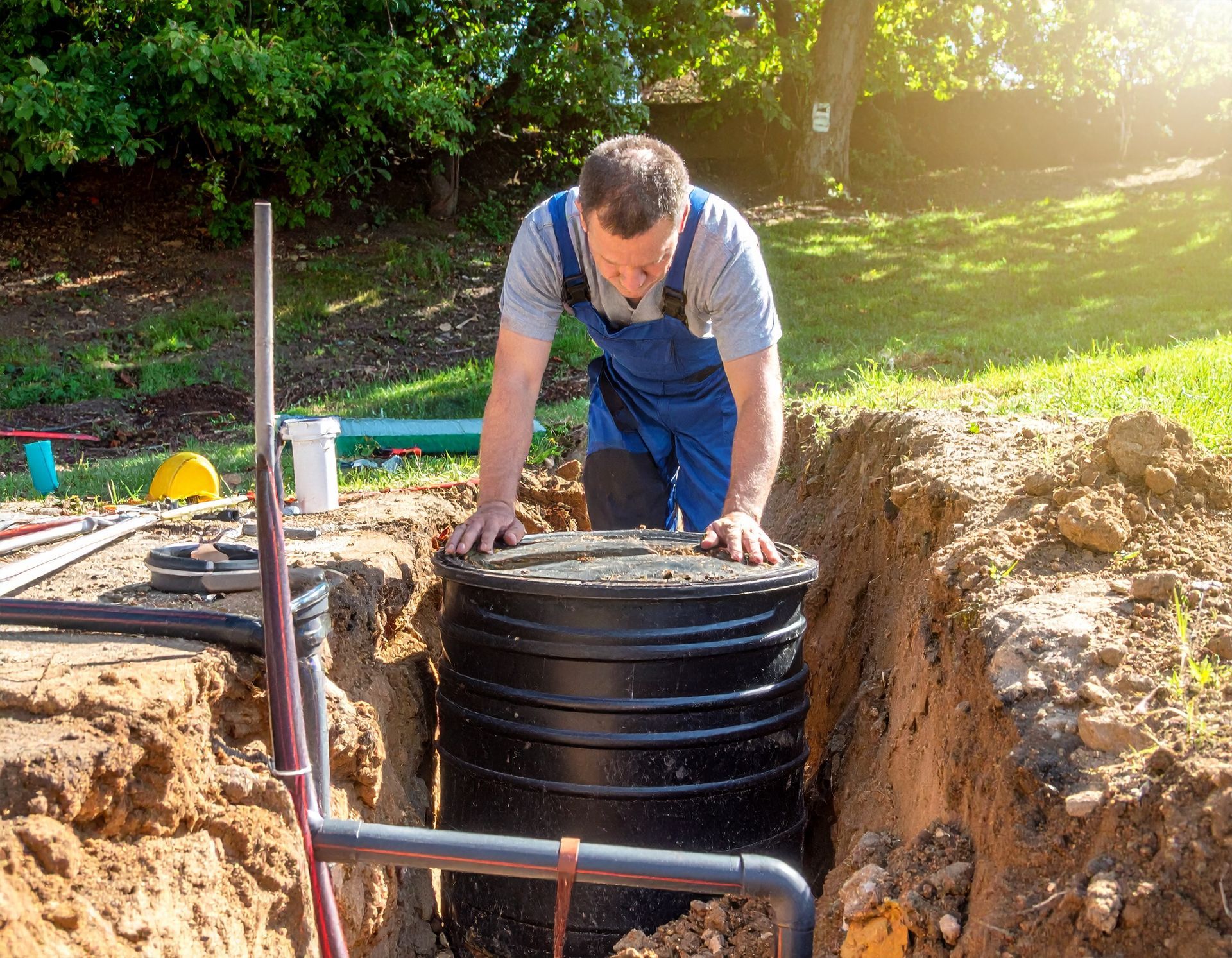 Septic Tank Installation and Replacement — America NW Plumbing