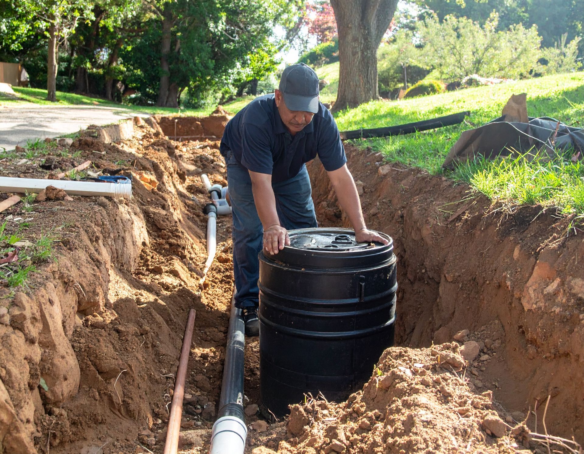 Septic Tank Installation — America NW Plumbing