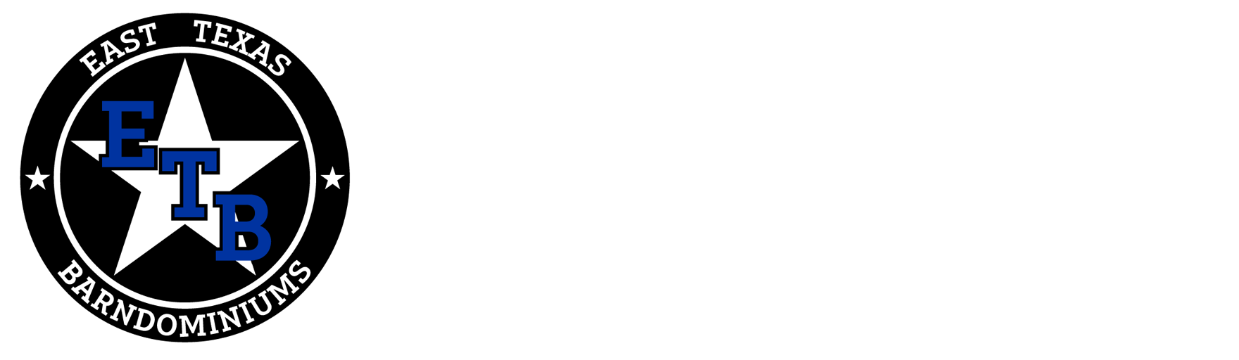East Texas Barndominiums logo