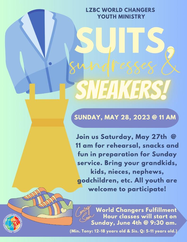 An advertisement for an event.