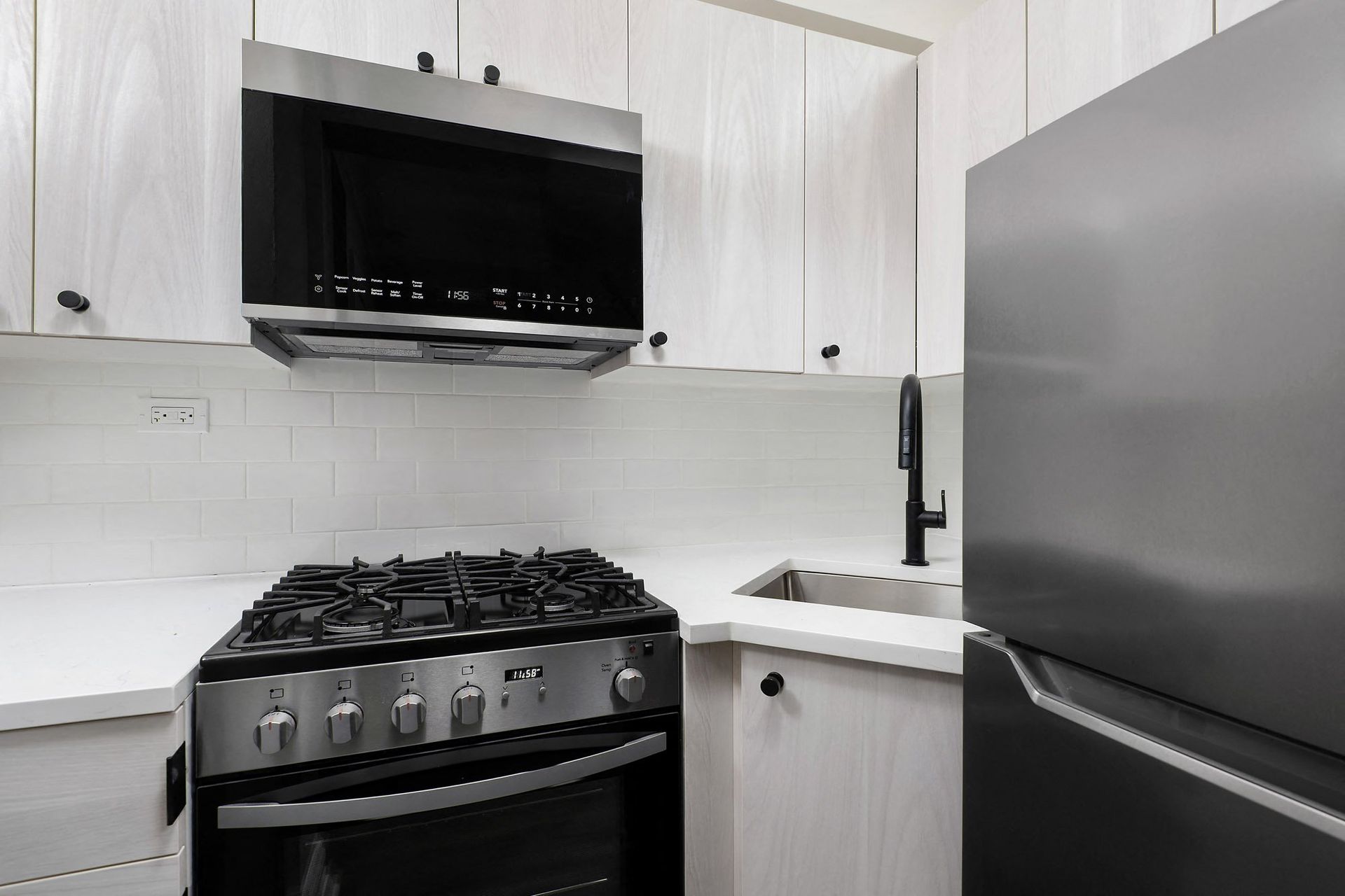 Kitchen Renovated Apartment 209