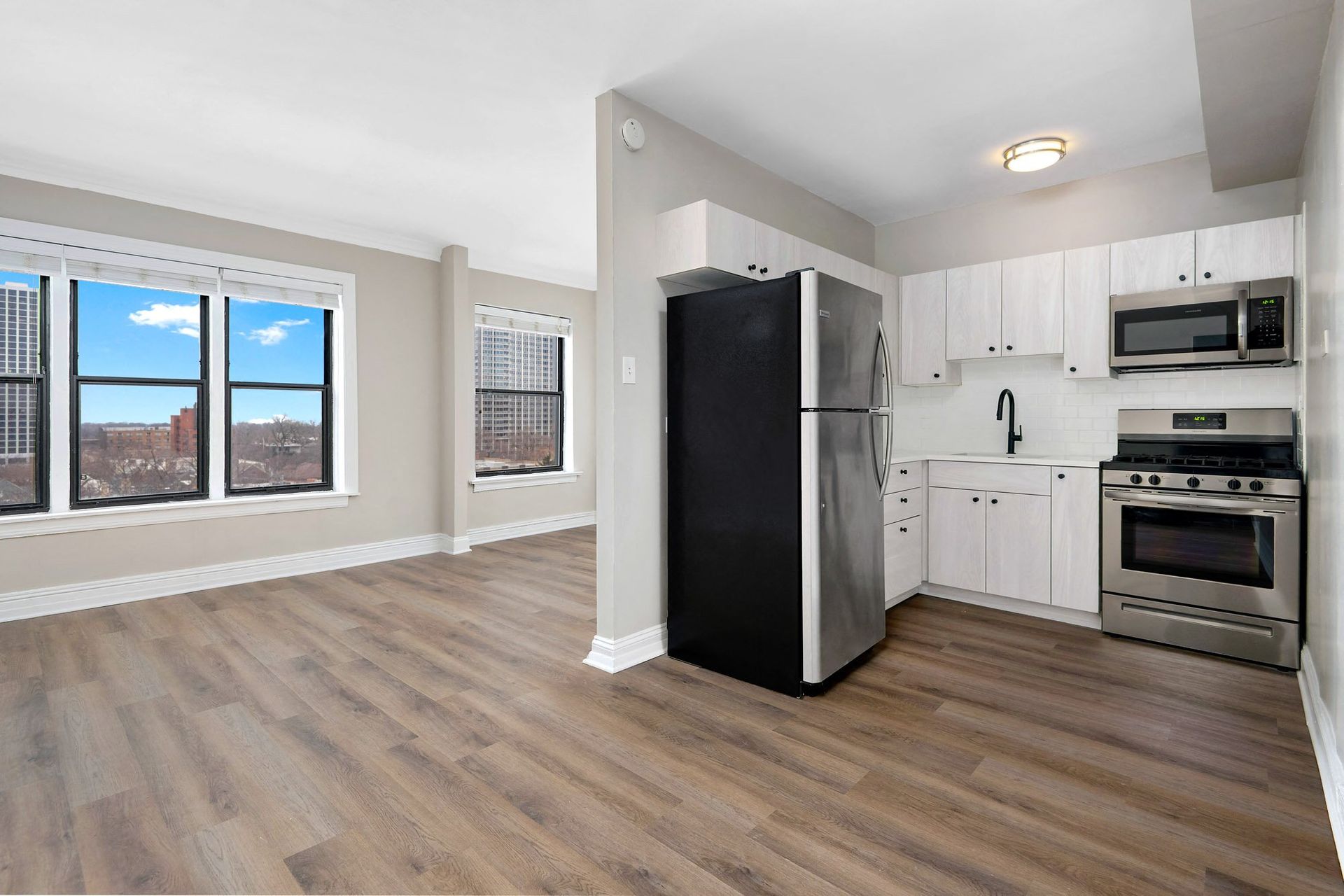 Kitchen Renovated 802 Chicago Apartment 60613
