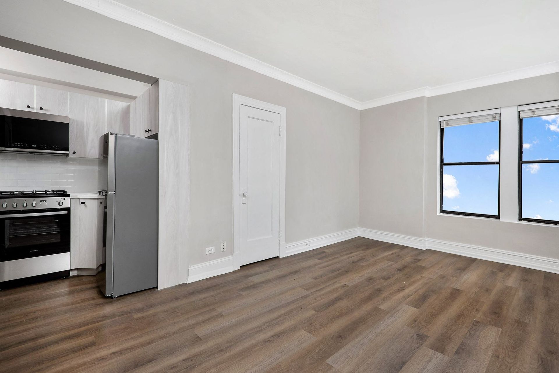 Living Room Renovated Apartment 209