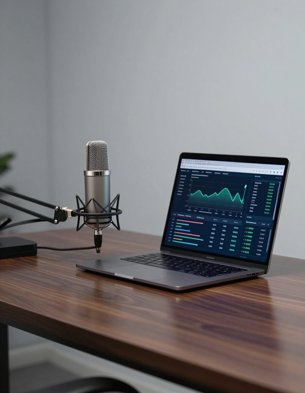 Editorial recording and strategy workspace