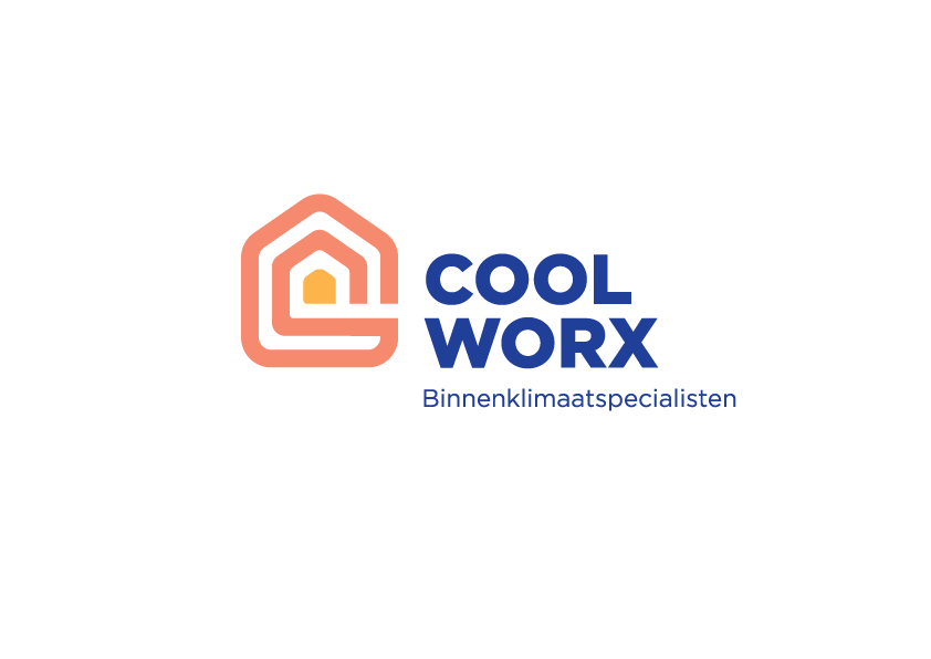 Een logo voor een bedrijf genaamd cool worx
