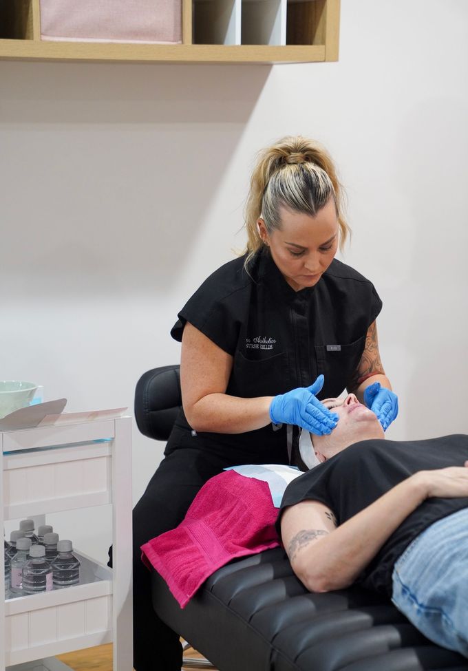 A Woman Smiling — Kàllos Aesthetics by Nurse Kellie In Urangan, QLD