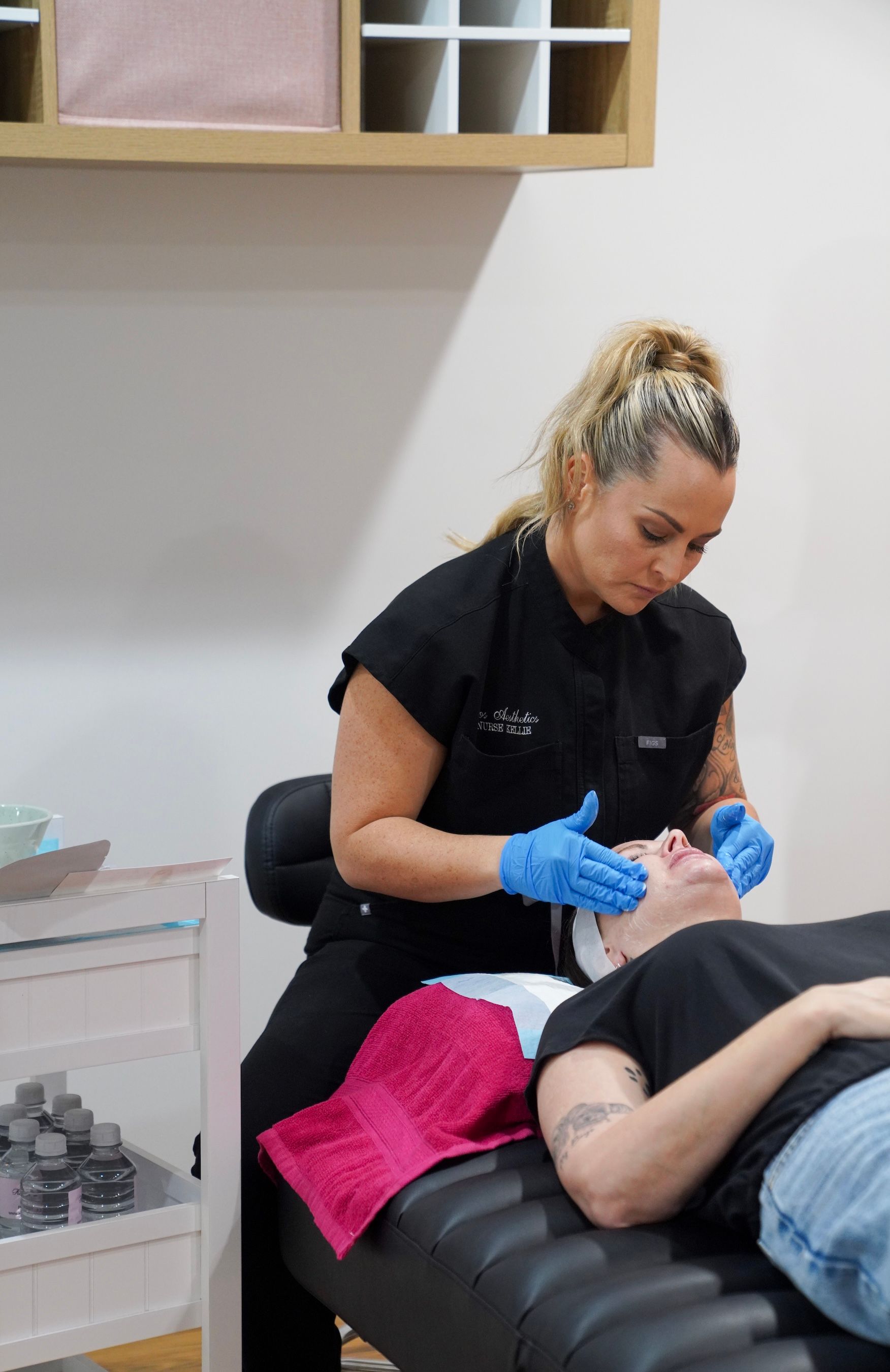 A Woman in Black and White — Kàllos Aesthetics by Nurse Kellie In Urangan, QLD