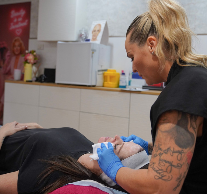 Close Up of a Womans Face — Kàllos Aesthetics by Nurse Kellie In Urangan, QLD