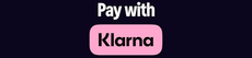 Click here to apply for Klarna Klarna logo in bold black font.