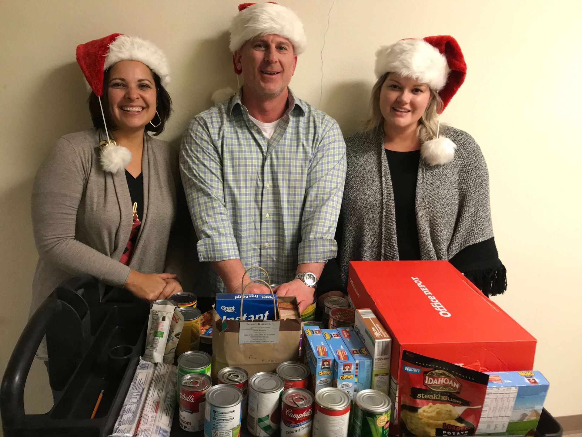 Brian Hargrove Law Food Drive