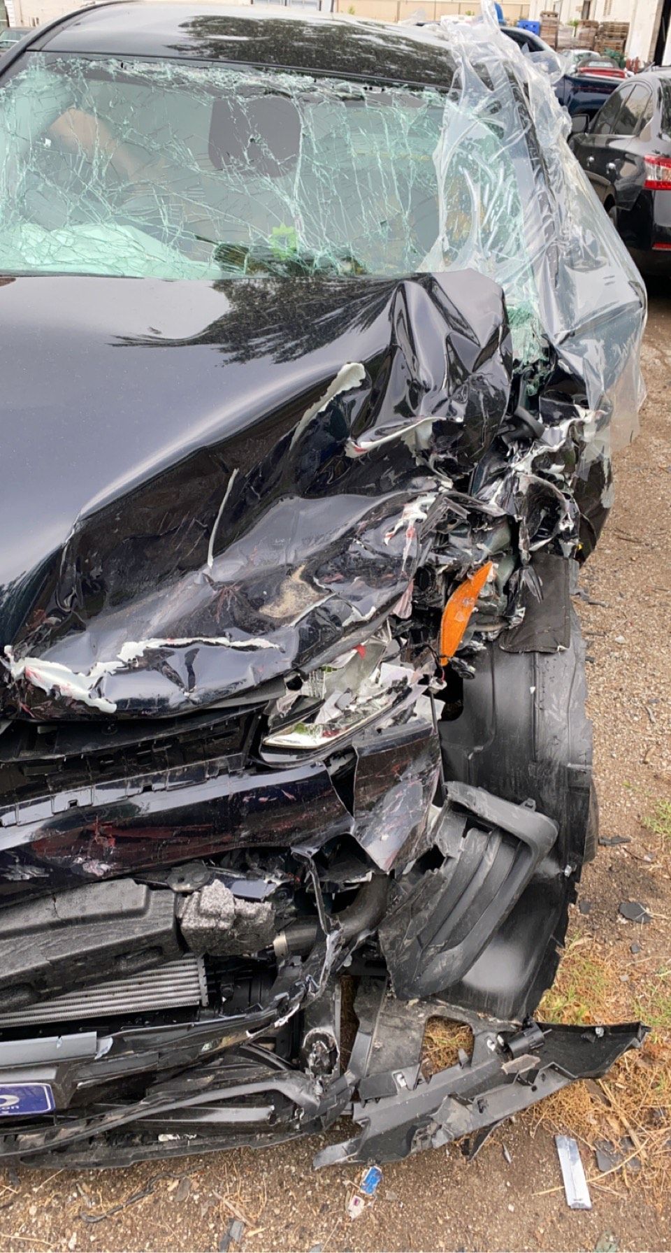 Car Accident on FM 730 and Knob Hill Road in Azle Texas, caused when a
driver ran a red light.