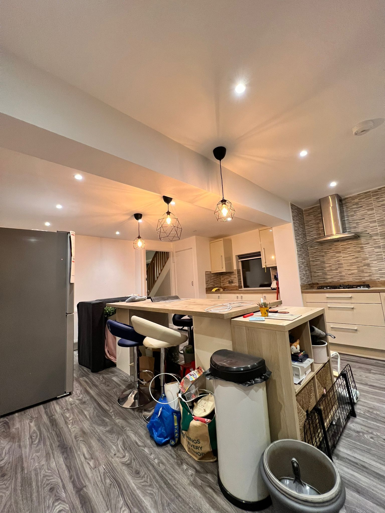 Elite Edge Painters and Decorators Manchester - kitchen painted white