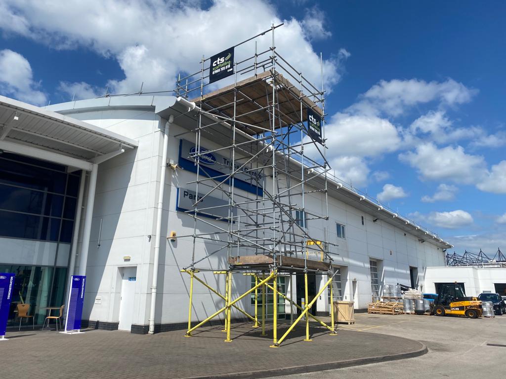 Domestic scaffolding at great prices by CTS Scaffolding