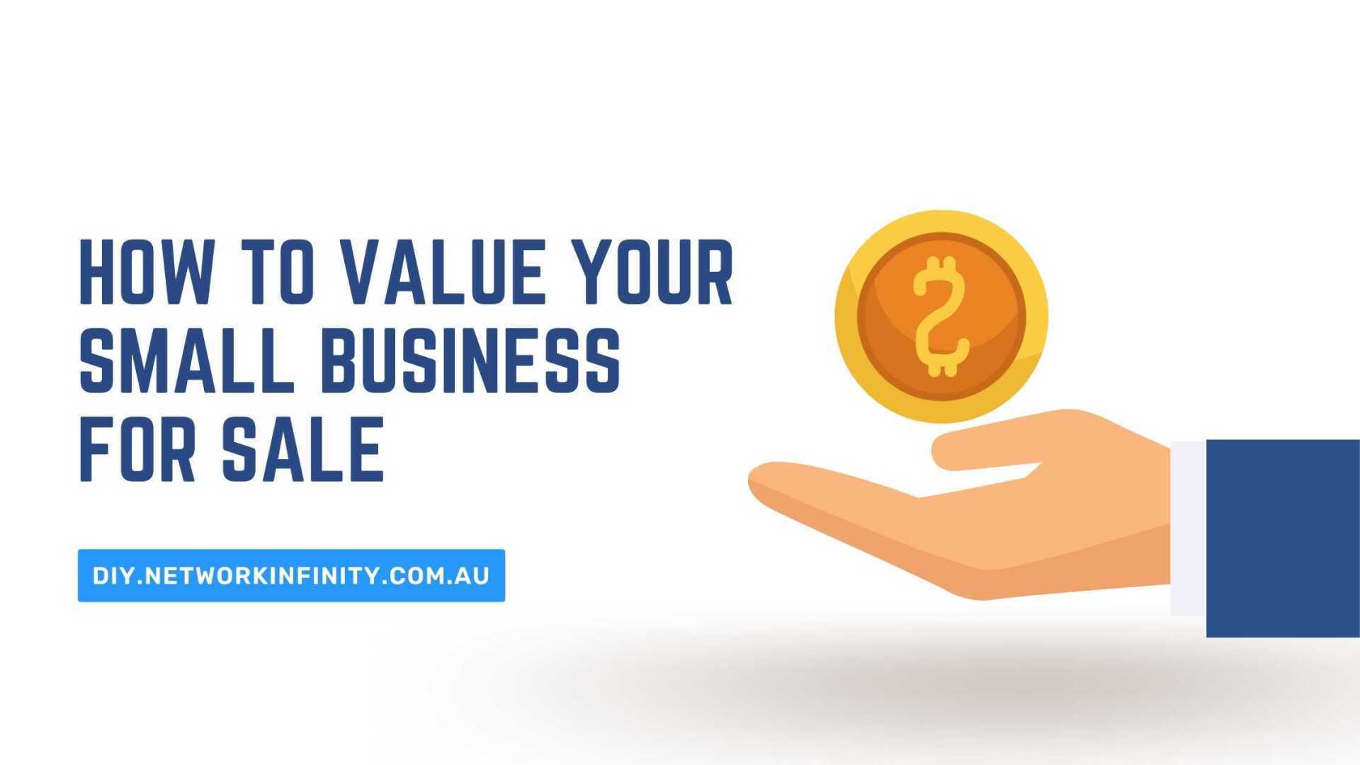 How To Value Your Small Business For Sale DIY Network Infinity
