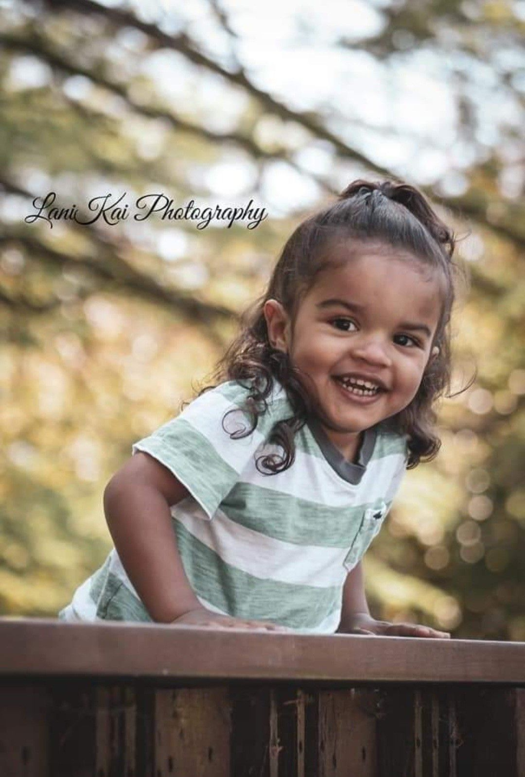 Curly Kid Smiling