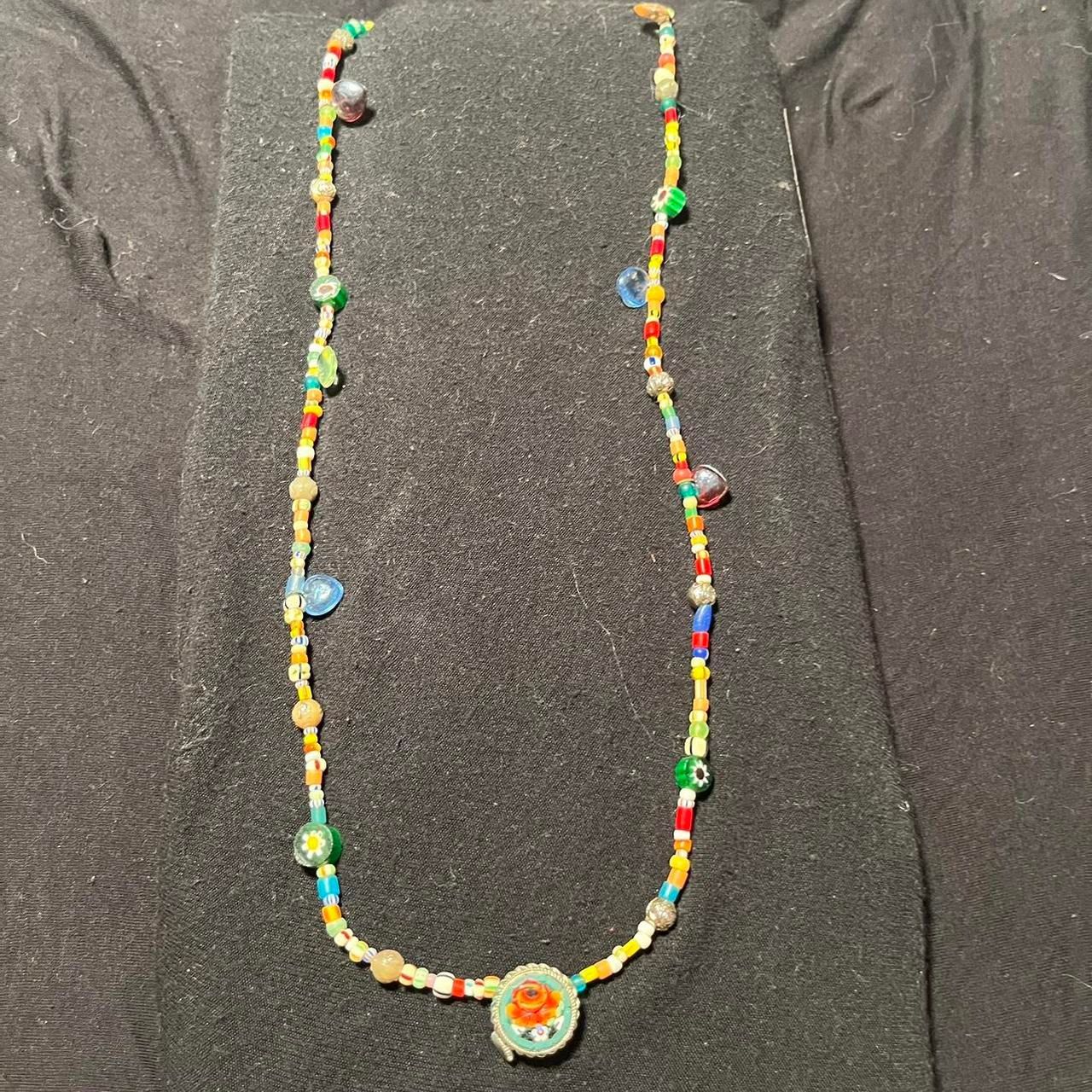 Cute Multicolored Beaded Necklace