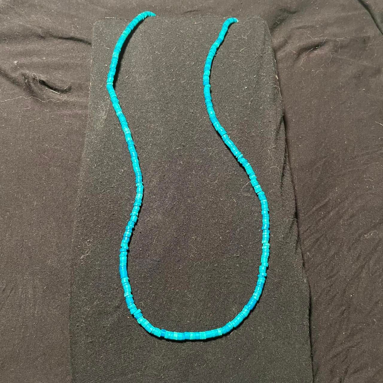 Women's Turquoise Beaded Necklace
