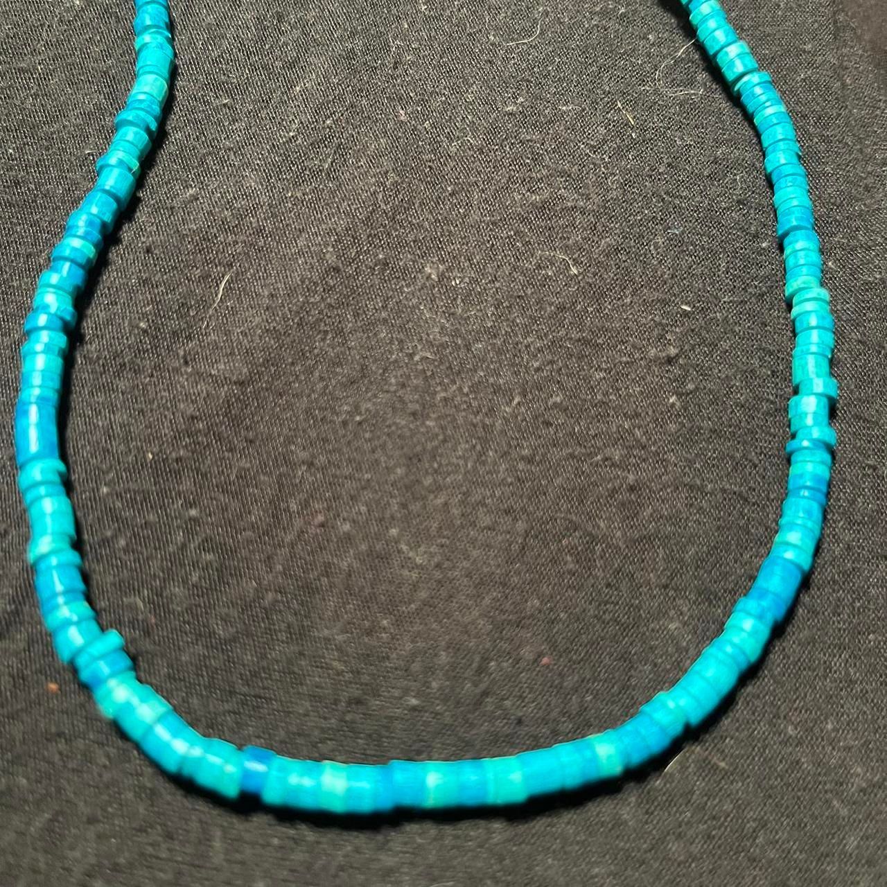 Women's Turquoise Beaded Necklace