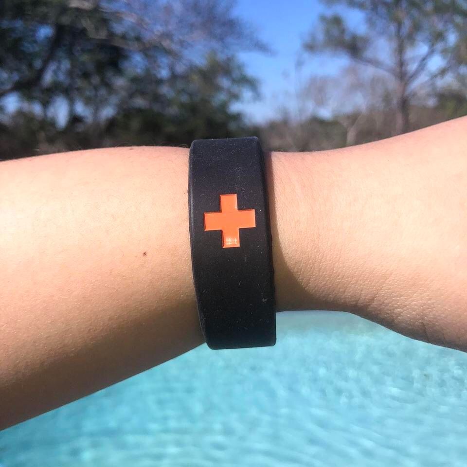 I Love Ed Sheeran Black Silicone Bracelet With Album Logo